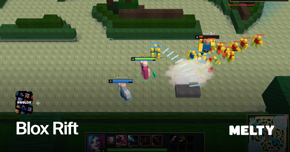 Blox Rift for Roblox + League of Legends · Melty