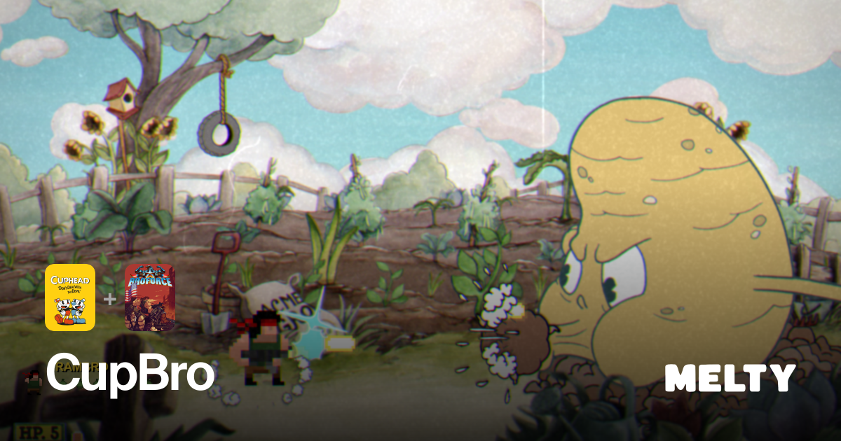 CupBro for Cuphead + Broforce · Melty