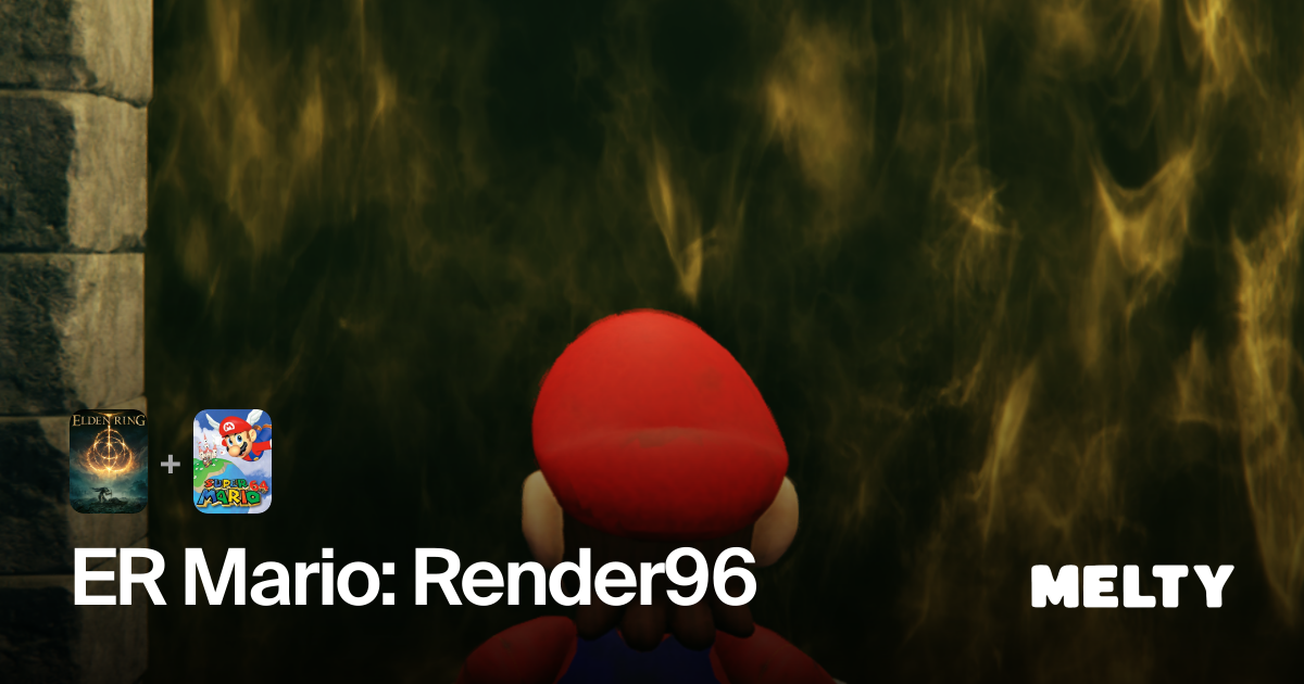 ER Mario: Render96 for Elden Ring + Super Mario 64 · Melty