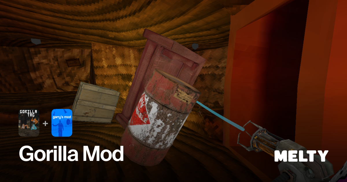 Gorilla Mod for Gorilla Tag + Garry's Mod · Melty