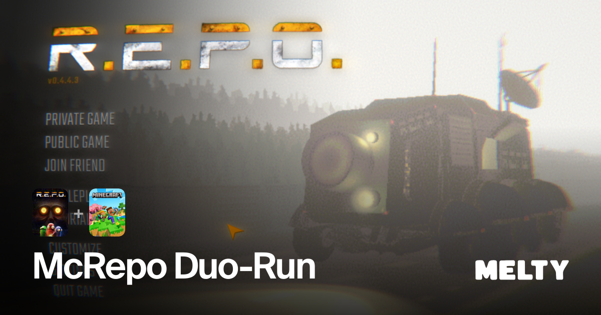 McRepo Duo-Run for R.E.P.O. + Minecraft: Java Edition · Melty