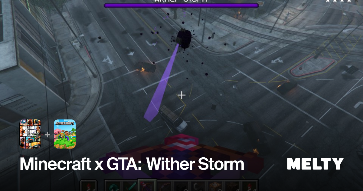 Minecraft x GTA: Wither Storm for Grand Theft Auto V Legacy + Minecraft ...